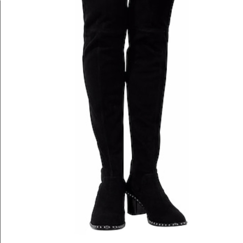 Rag and Bone over the knee suede boots